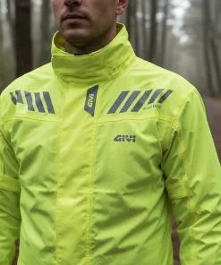 Alternative view of EQUIPO DE LLUVIA IMPERMEABLE GIVI CRS02Y FLUO