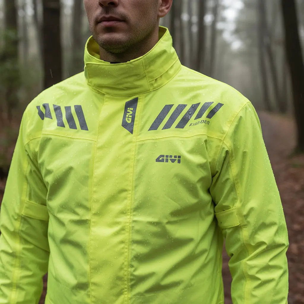 EQUIPO DE LLUVIA IMPERMEABLE GIVI CRS02Y FLUO - Image 2
