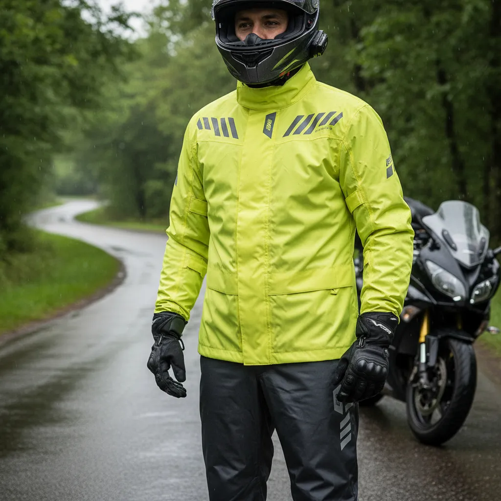 EQUIPO DE LLUVIA IMPERMEABLE GIVI CRS02Y FLUO