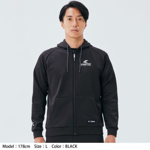 CAMPERA INTERIOR TERMICA RS-TAICHI WARMRIDE HOODED BLACK - Image 3