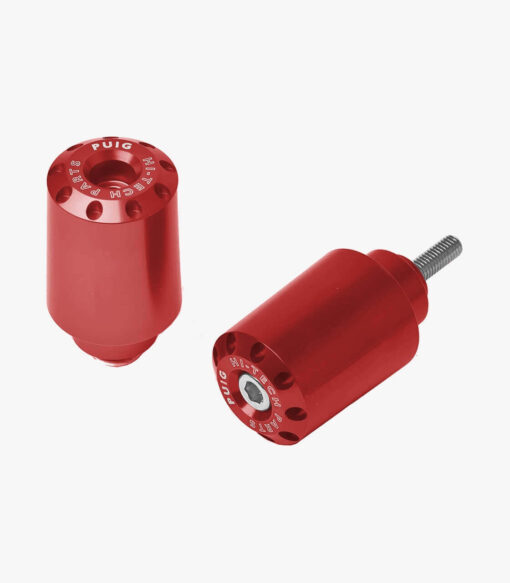 Contrapeso manillar Aluminio Puig Rojo