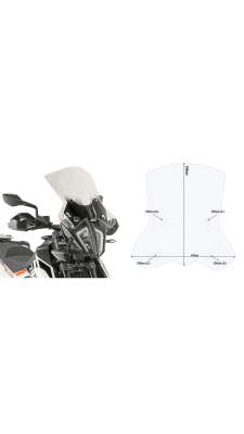 GIVI PARABRISAS KTM 790/890 ADVENTURE