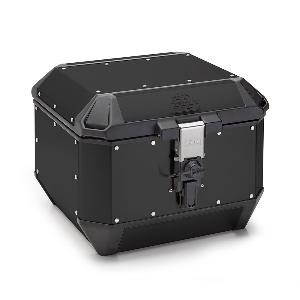 GIVI BAUL TREKKER ALASKA 44LTS. ALUMINIO BLACK LINE