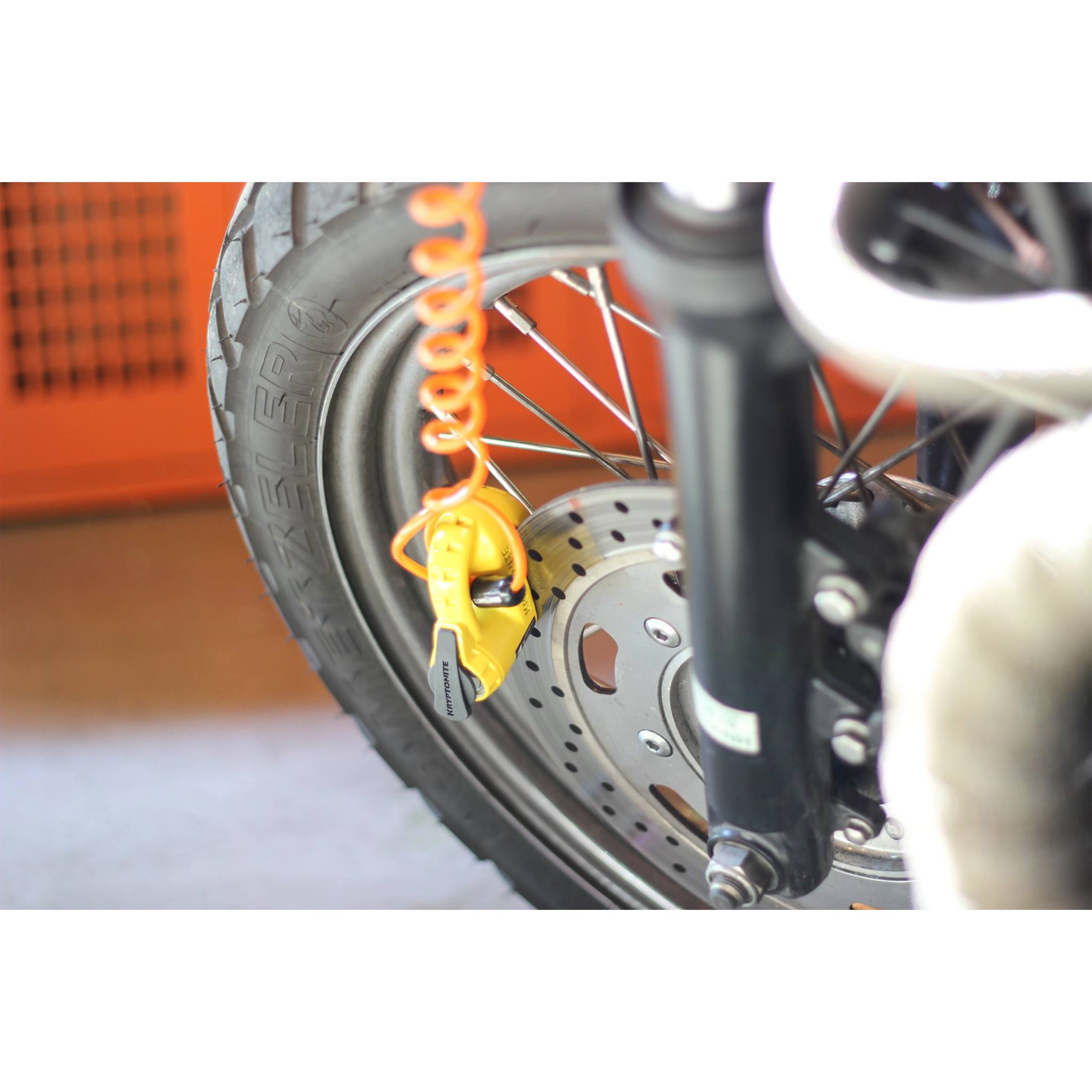 TRANCA KRYPTONITE KEEPER 5-S2 DISC LOCK CHROME - Image 4