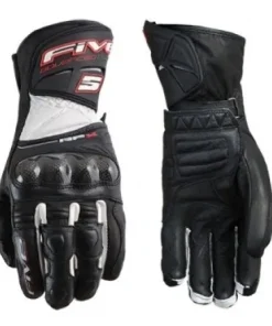 GUANTES RACING FIVE RFX NEW BLACK/WHITE