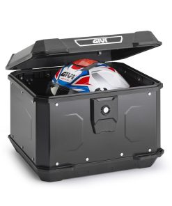 BAÚL ALUMINIO GIVI ALPINA BLACK LINE 44 LITROS - Imagen 3