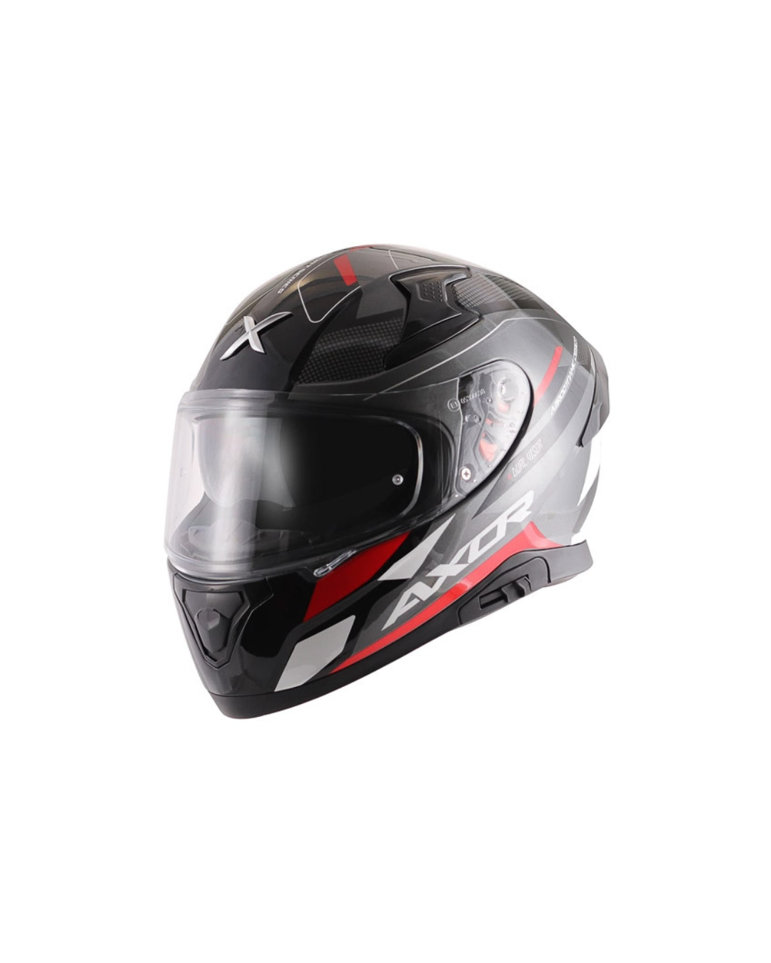 AXOR APEX TURBINE ROJO/GRIS, LENTES Y ANTI EMPAÑANTE