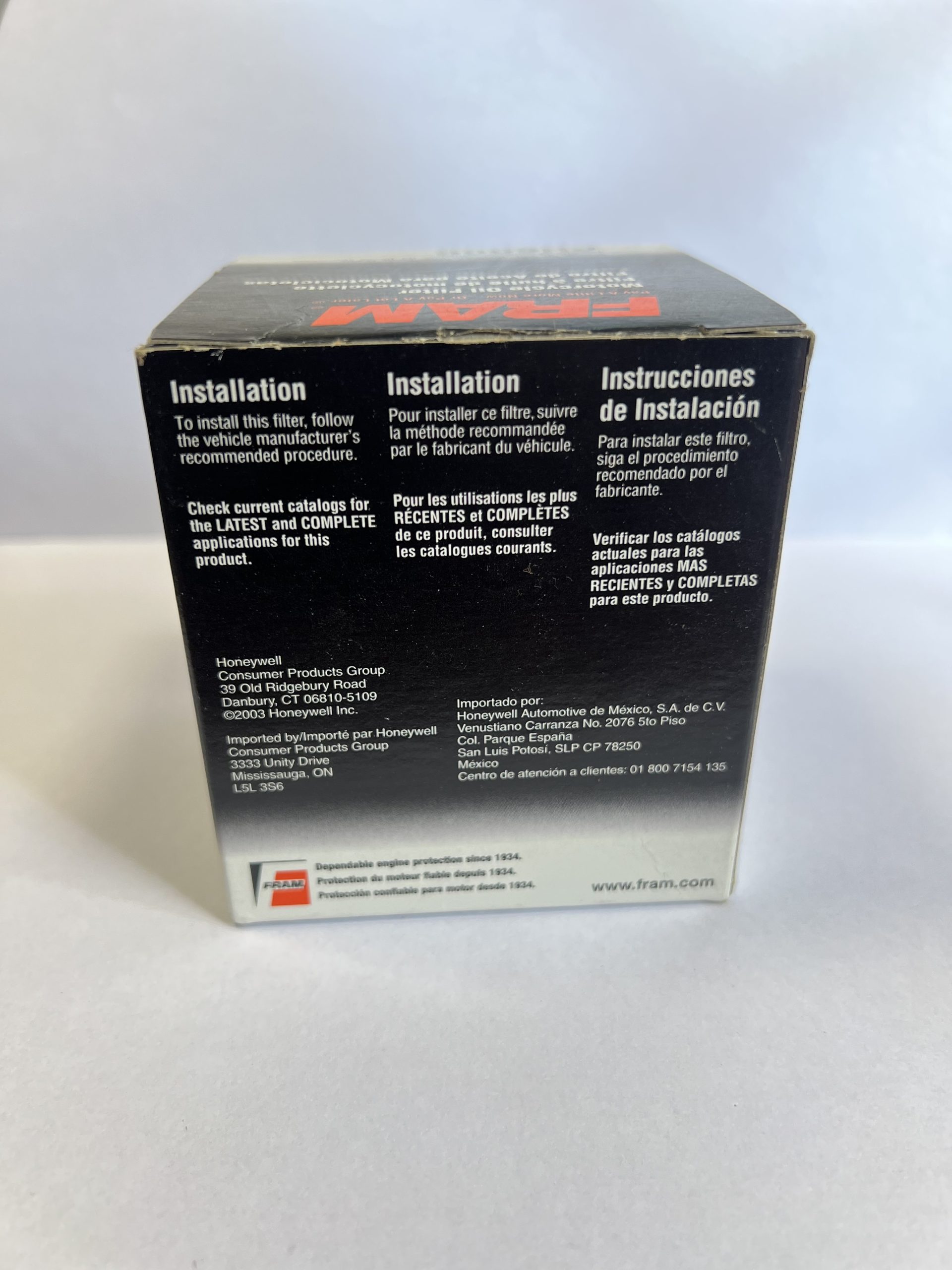FILTRO DE ACEITE FRAM GS/GSX CH6000 - Image 2