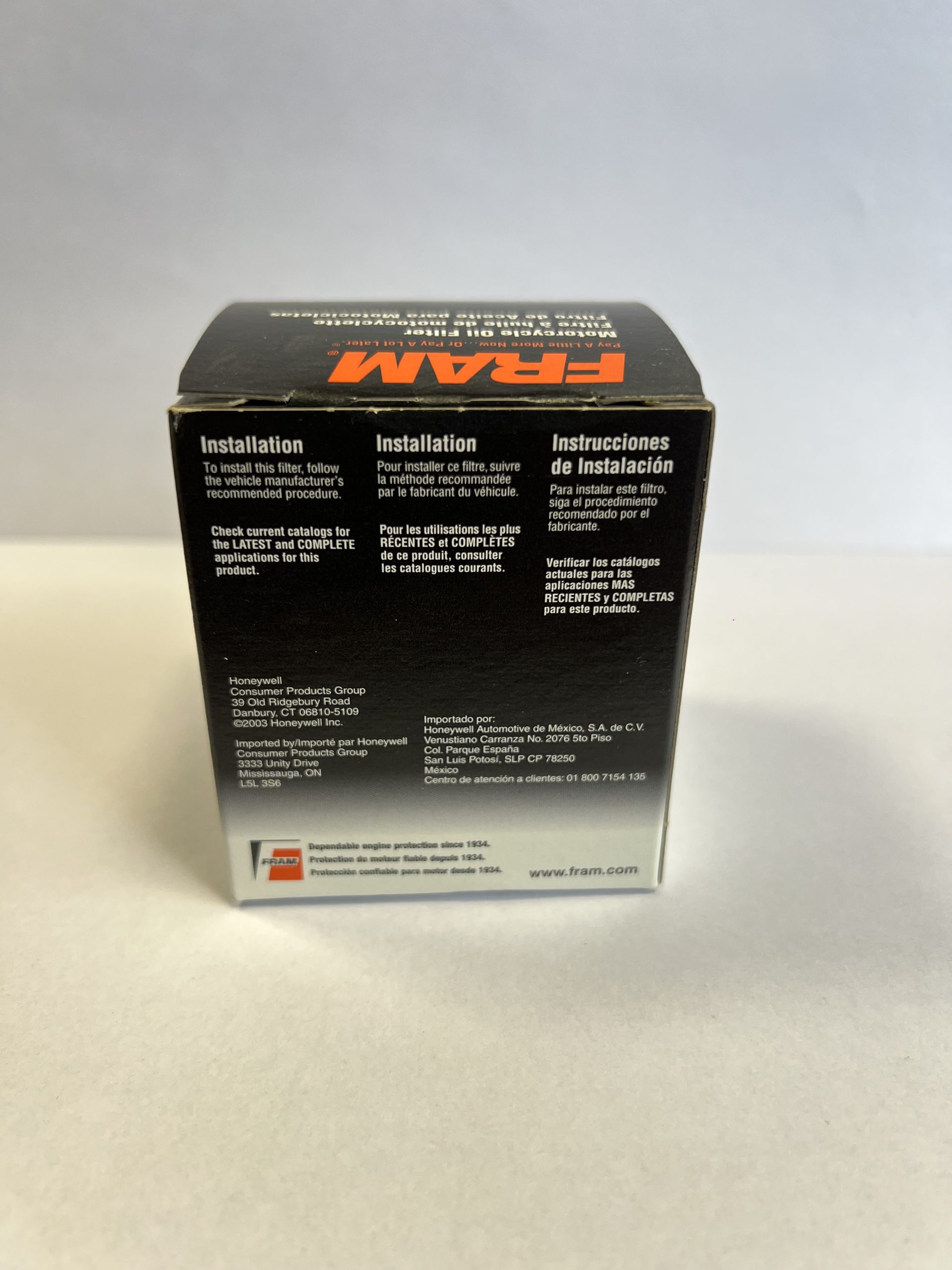 FILTRO DE ACEITE FRAM XV/XT/XC CH6004 - Image 3