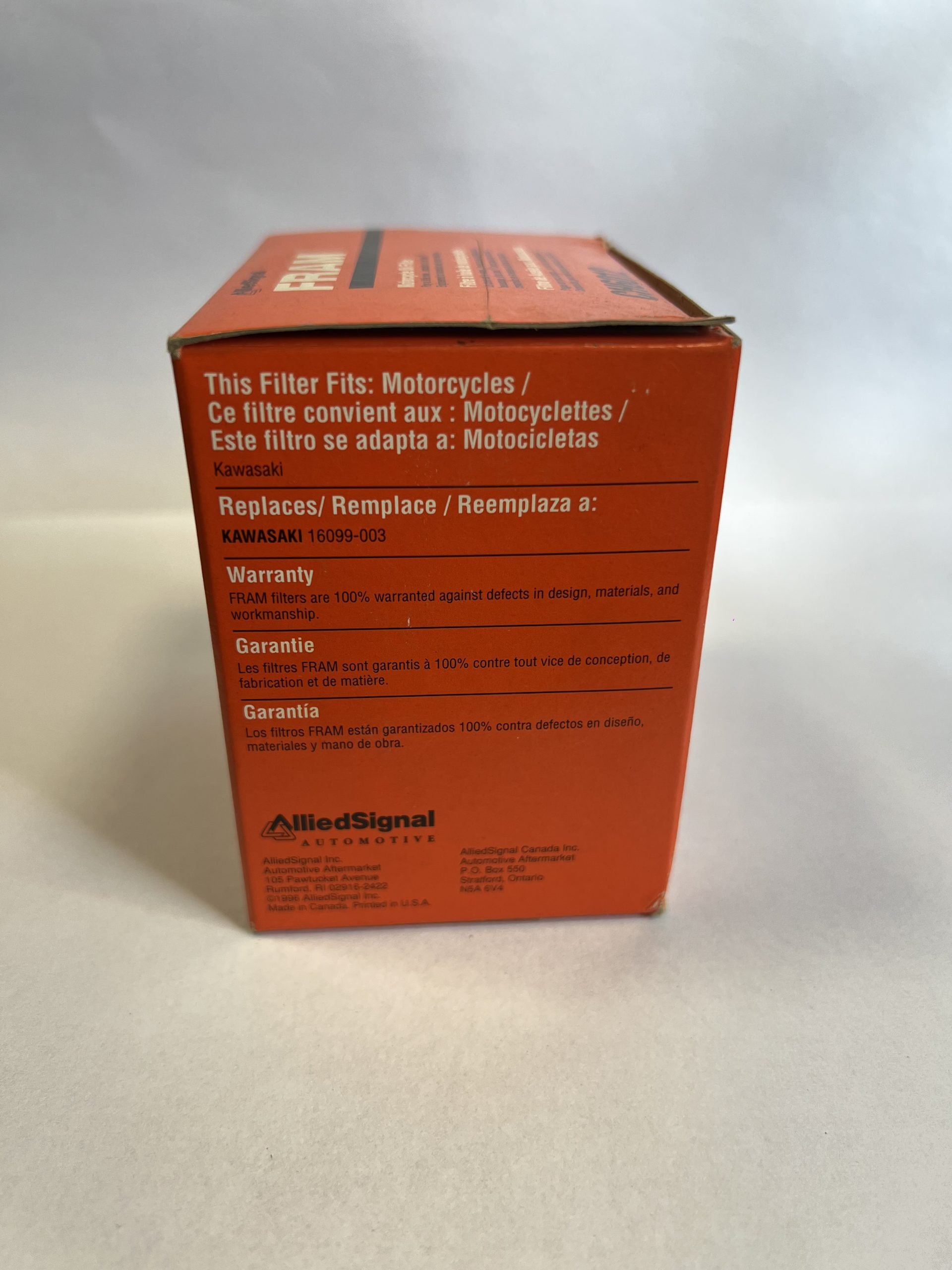 FILTRO DE ACEITE FRAM ZL/FZ/TRIUMPH CH6012 - Image 2