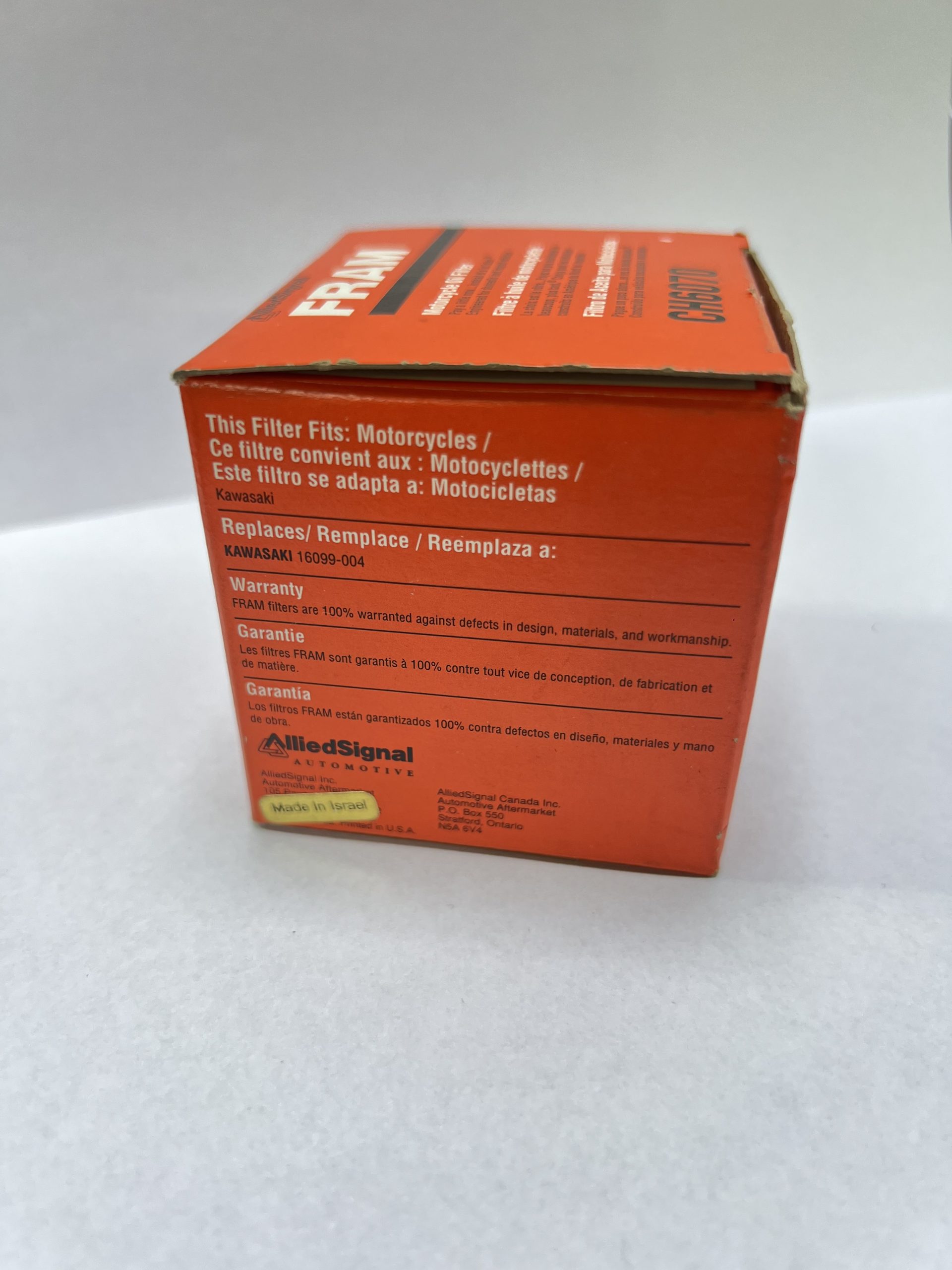 FILTRO DE ACITE FRAM Z200/KL/KZ/KLF CH6070 - Image 2