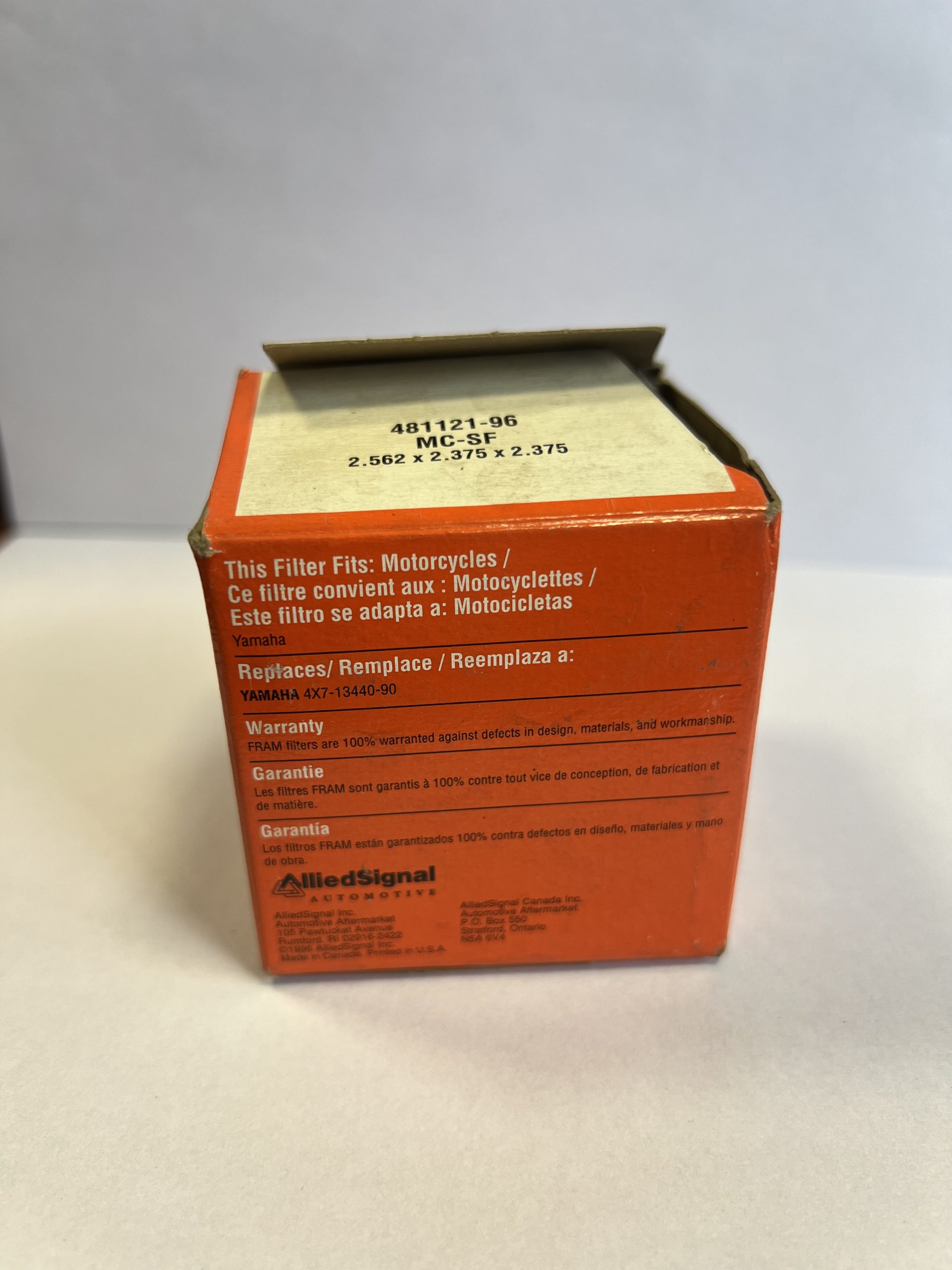 FILTRO DE ACEITE FRAM FZR/TT/SR/XTZ CH6005 - Image 2